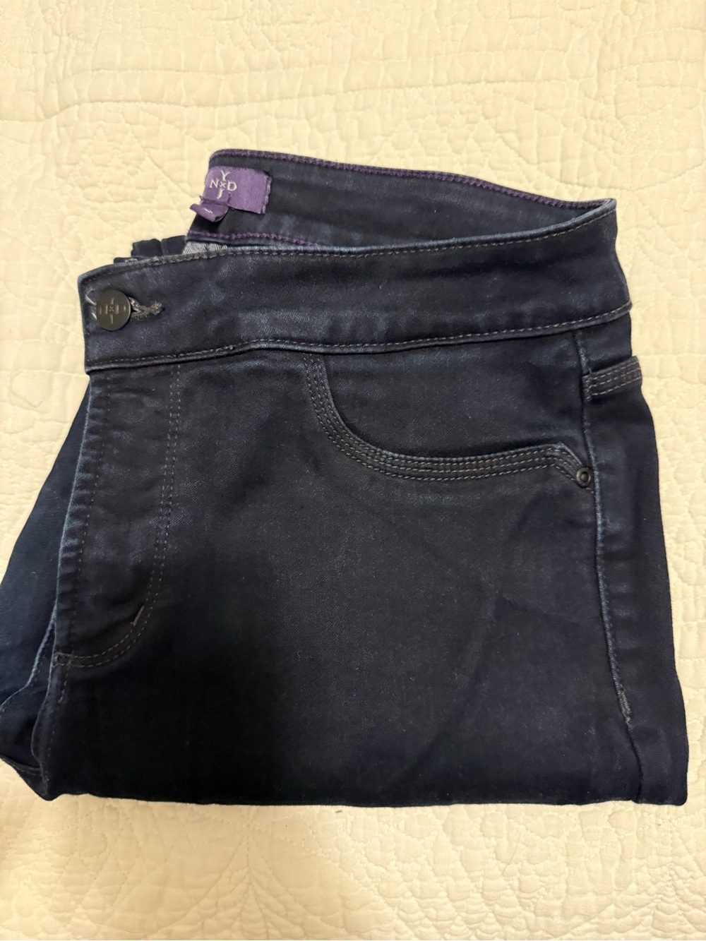 NYDJ Dark Blue Jeggings size 12